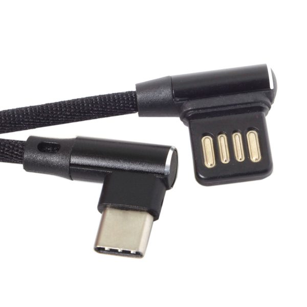 USB-C 3.1 Type-C to Left Angled 90 Degree USB 2.0 Data Cable Hot on Sale