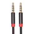 3.0M 3.5 mm Male to Male 4-Conductor Auxiliary Stereo Aux Cable Online