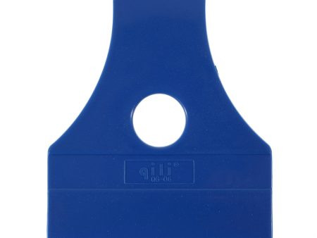 Blue Plastic Scraper Blades Sticker Clean Glue Remove Tint Tool Sale