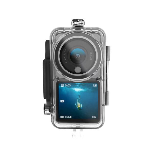 45m Waterproof Camera Diving Shell Protective Housing Case for DJI Action 2 Online Hot Sale