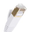 3m CAT-7 10 Gigabit RJ45 Ethernet Network Cable Flat Cord Patch Cable on Sale