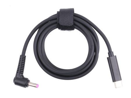 4.8x1.7mm Male to Type-C Male Conversion Cable Connection Cord 1.8m Supply