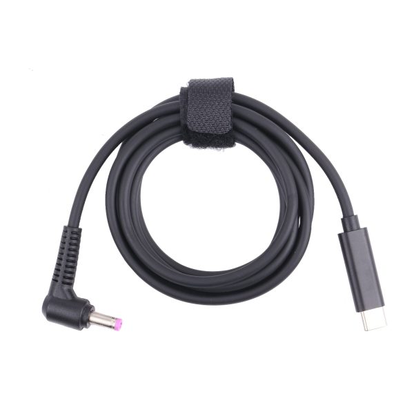 4.8x1.7mm Male to Type-C Male Conversion Cable Connection Cord 1.8m Supply