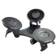 Triple Suction Cup Mount with 1 4 Threaded Head 360 Degree Tripod Ball Head on Sale