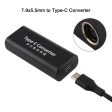 7.9x5.5mm Female to Type-C Female Converter + 15cm Type-C Cable Online