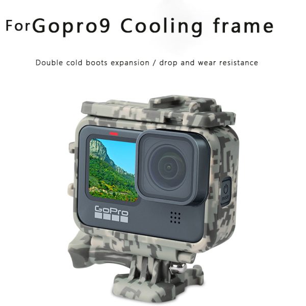 Camouflage Pattern Frame Mount Housing Case for GoPro Hero 9 Online