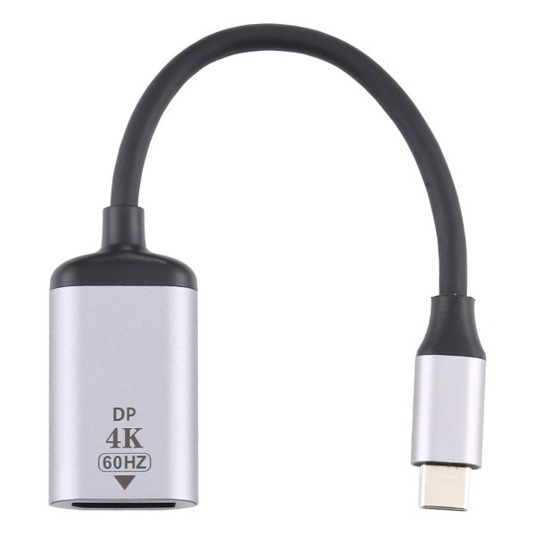 4K 60HZ DP Display Port Famale to Type C Male Adapter Cable for MacBook Air 12 For Discount