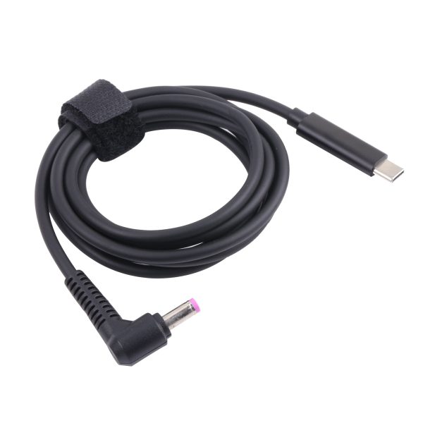 4.8x1.7mm Male to Type-C Male Conversion Cable Connection Cord 1.8m Supply