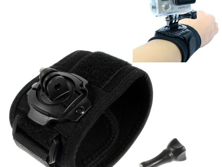 360 Degree Rotation Mount Wrist Strap Wristband for Gopro Hero 2 3 3+ Cheap