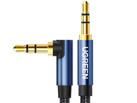 UGREEN 1m AUX Cord 3.5mm Male to Male 90 Degree Audio Extension Cable Hot on Sale