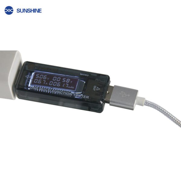 SUNSHINE SS-302A USB Intelligent Digital Display Detector (QC4.0) Online now