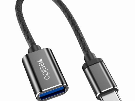 YESIDO GS01 Type-C to USB OTG Data Transmission Adapter Cable Cheap