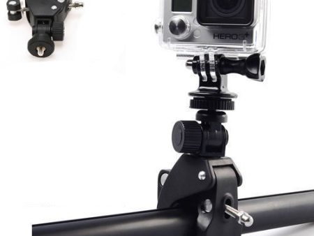 Motorcycle Bicycle Handlebar Mount Clamp for Gopro Hero 3+ 3 2 1 Camera For Discount