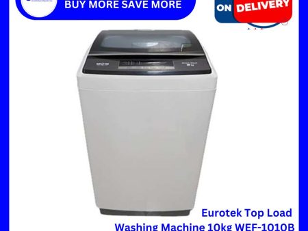 Eurotek Fully Auto Washing Machine 10kg. EFW-1010B Online Hot Sale