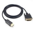 1.8m DisplayPort DP Male to DVI-D Cord Cable Adapter Online Sale