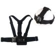 Elastic Chest Strap with Head Band for GoPro Hero3+ 3 2 1 For Sale