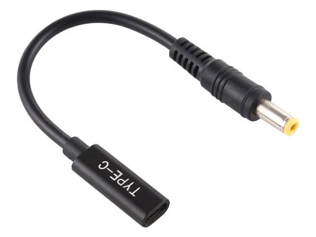 DP Type-C to 5.5x2.5mm Laptop Power Charging Cable on Sale