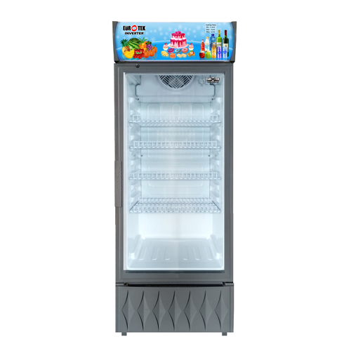 Eurotek Bottle Cooler Inverter Show Case Gray 9cu.ft EGS-255IS Supply