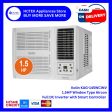 Kolin KAG-145WCINV 1.5HP Window Type Aircon Full DC Inverter with Smart Controller Discount