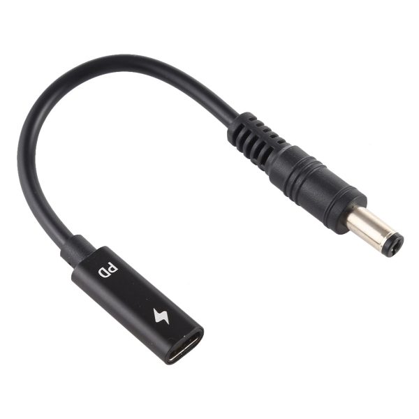 DP Type-C to 5.5x2.1mm Laptop Power Charging Cable For Sale