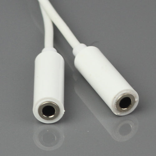 3.5mm 1 Male to 2 Female Audio Splitter Cable Earphone Connection Cord on Sale