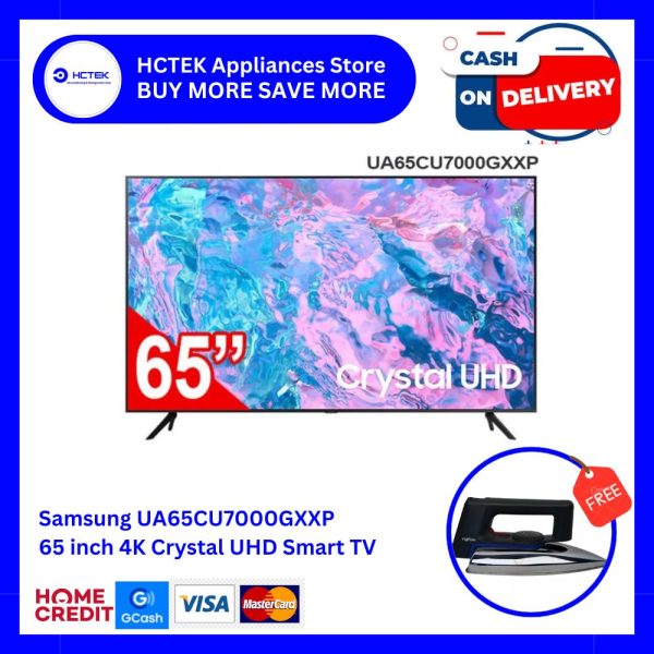 Samsung UA65CU7000GXXP 65in 4K Crystal UHD Smart TV Sale