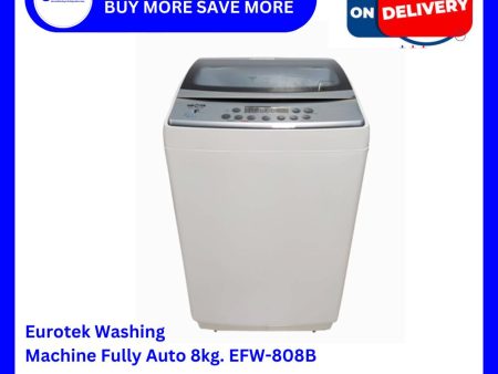 Eurotek Washing Machine Fully Auto 8kg. EFW-808B Sale