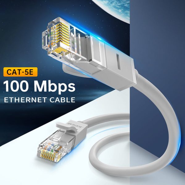 JASOZ E101 T-E102 1m RJ45 CAT-5E UTP 26AWG Network Cable Ethernet Cord Discount