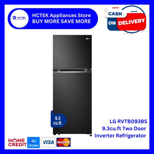 LG RVTB093BS 9.3 cu.ft. Two Door Inverter Refrigerator on Sale