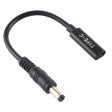 DP Type-C to 5.5x2.1mm Laptop Power Charging Cable For Sale