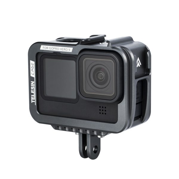 TELESIN Aluminum Alloy Housing Case Shell for GoPro Hero 10 9 Supply