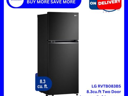 LG RVTB083BS 8.3 cu.ft Two Door Inverter Refrigerator Online now