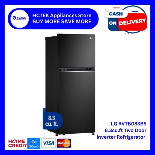 LG RVTB083BS 8.3 cu.ft Two Door Inverter Refrigerator Online now