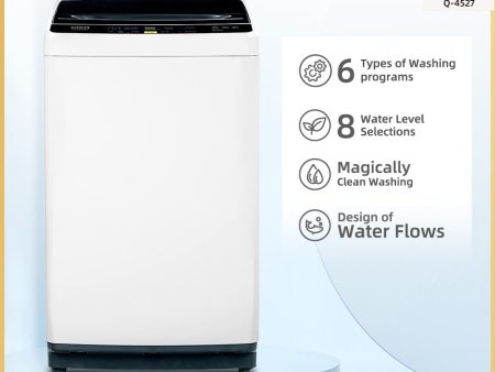 CHiQ Fully Automatic 8kg Top Load Washing Machine with dryer Tub Clean Child Lock Online Sale