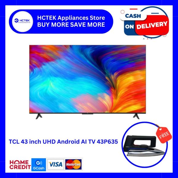 TCL 43inch UHD Android AI TV 43P635 on Sale