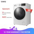 CHiQ CWF80BPW Front Load 8kg Washer 1400 rpm inverter washing machine with dryer automatic Online Hot Sale