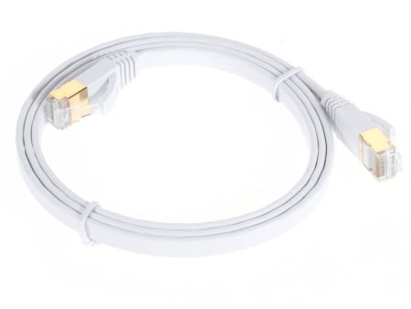 1M CAT-7 10 Gigabit Ethernet Flat Patch Cable Fashion