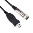 3M USB Male to XLR Female Microphone MIC Link Cable Sale