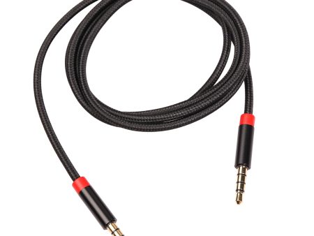 1M 3.5 mm Male to Male 4-Conductor Auxiliary Stereo Aux Cable Sale