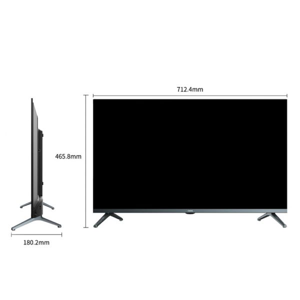 CHiQ L32M8T 32 inch Android 11 Smart TV,Netflix, Voice Control,Metal Frameless,LED,TV with Bracket Hot on Sale