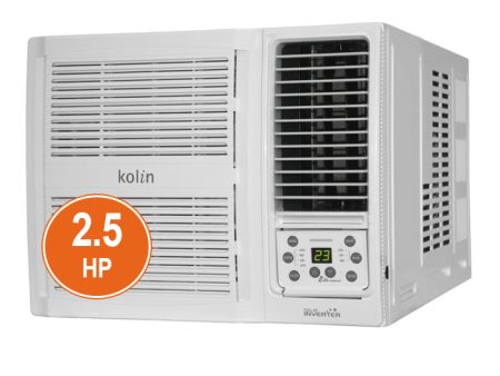 Kolin KAG-250WCINV 2.5HP Window Type Aircon Full DC Inverter with Smart Controller Online Hot Sale