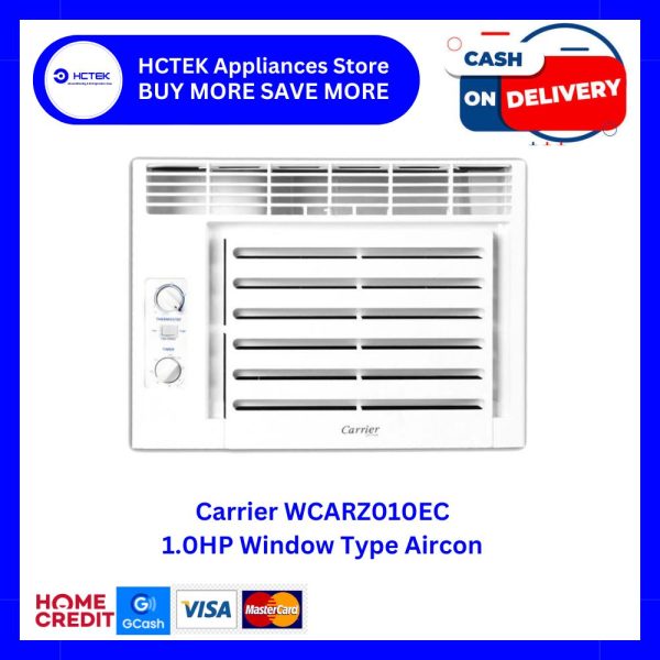 Carrier WCARZ010EC 1.0HP Window Type Aircon For Cheap